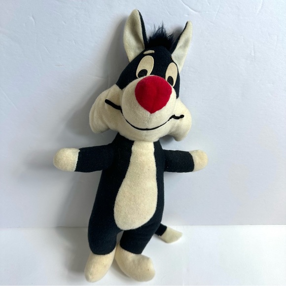 Vintage Sylvester The Cat Plush Looney Tunes Warner Bros. - Picture 1 of 8